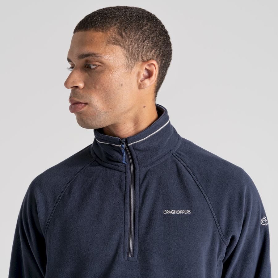 Chandails Craghoppers Corey Half Zip Bleu Marine Bleu Homme | AYV-8539835