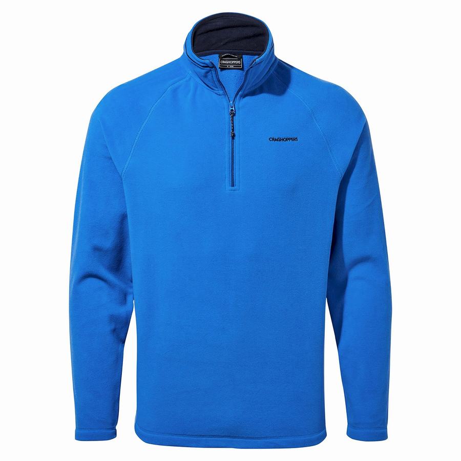 Chandails Craghoppers Corey Half Zip Bleu Homme | QCY-2472921