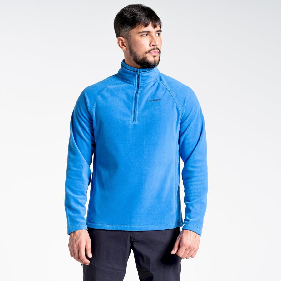 Chandails Craghoppers Corey Half Zip Bleu Homme | QCY-2472921