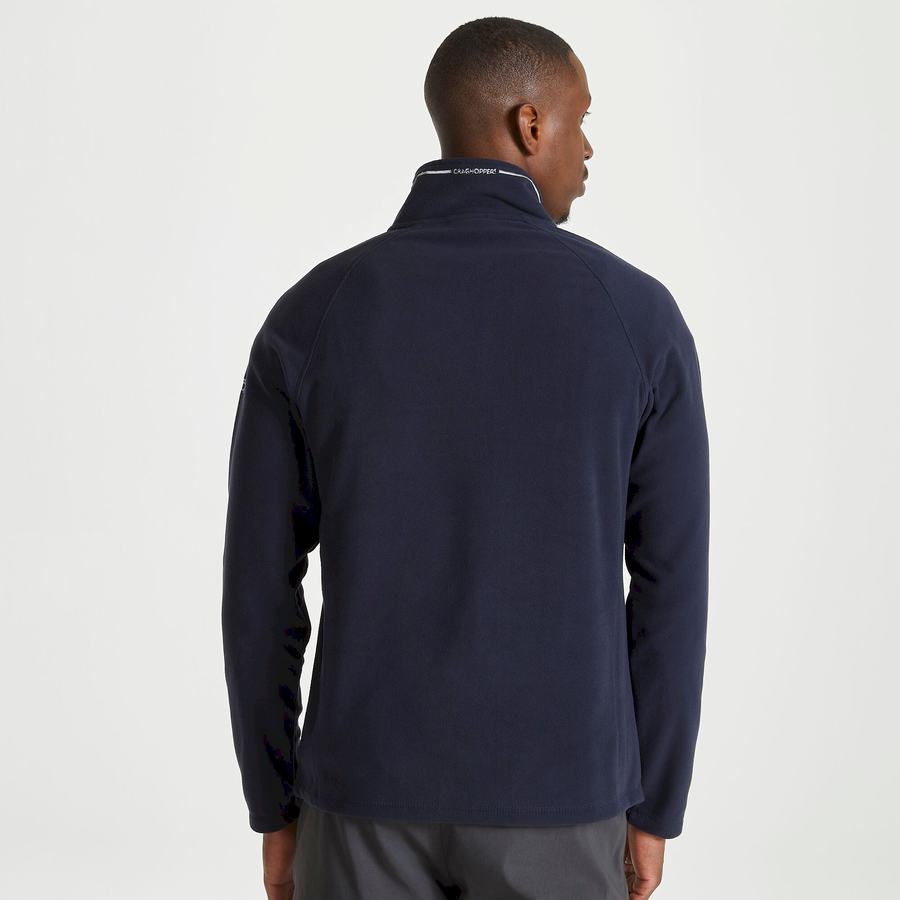 Chandails Craghoppers Corey Half Zip Bleu Marine Homme | ATE-1356928