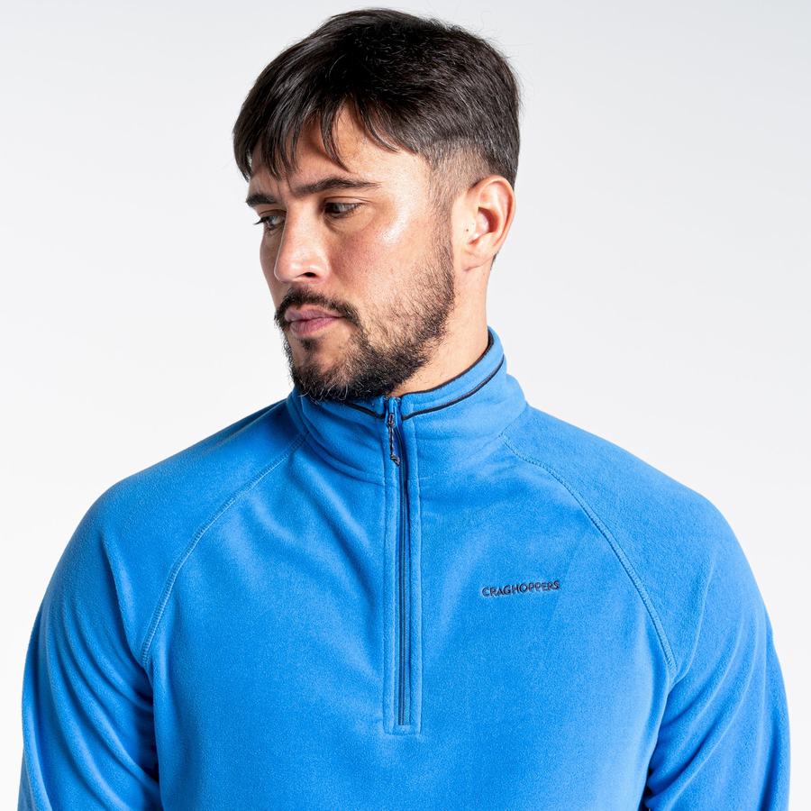 Chandails Craghoppers Corey Half Zip Bleu Homme | QCY-2472921