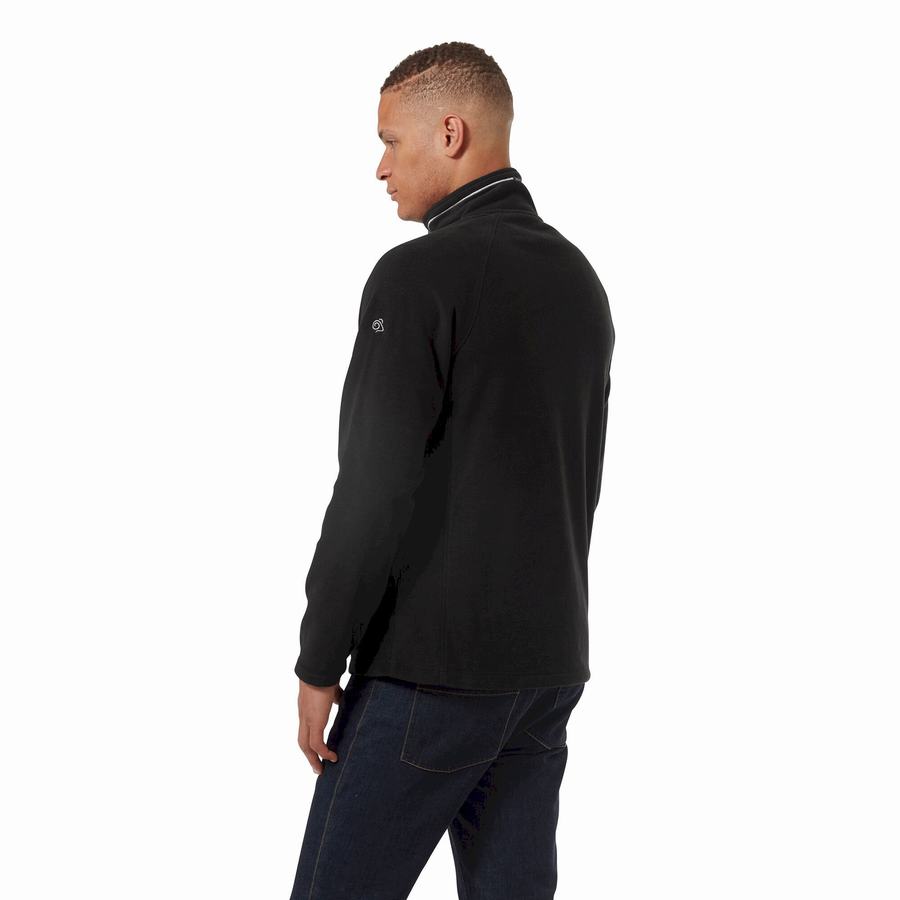 Chandails Craghoppers Corey Half Zip Noir Homme | HRU-7477472