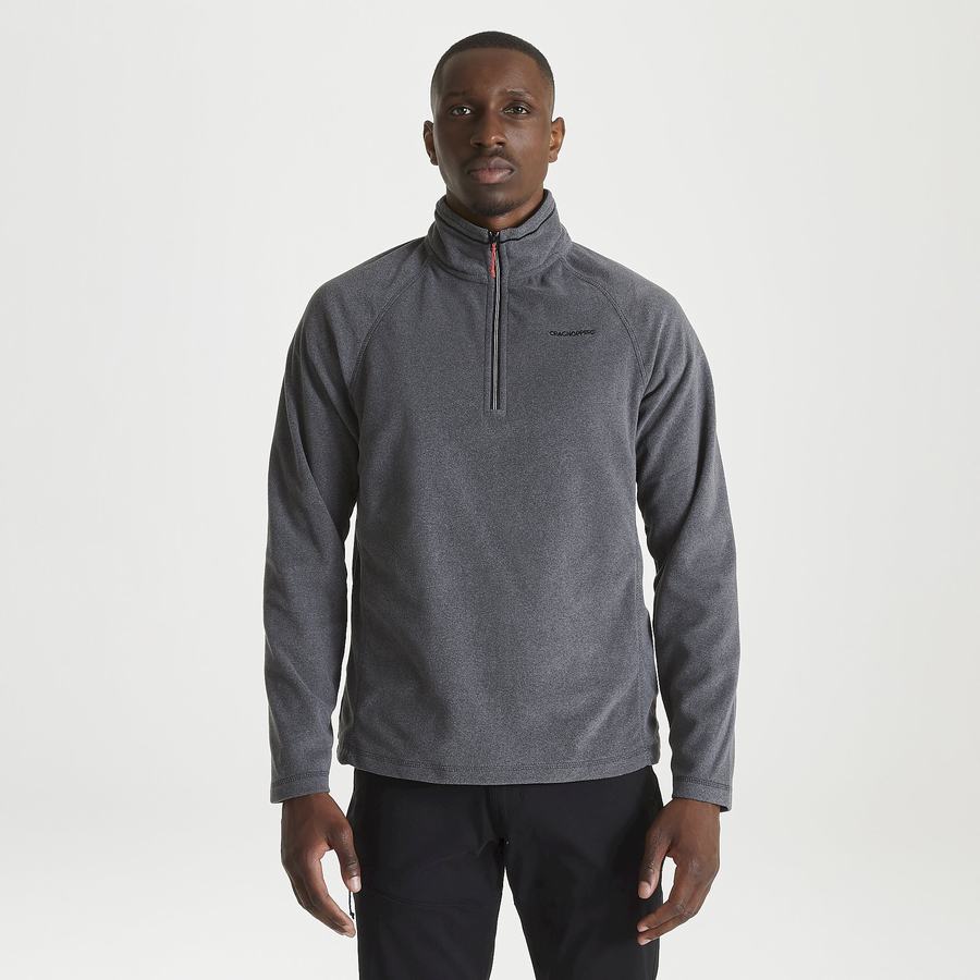 Chandails Craghoppers Corey Half Zip Noir Homme | FPW-9558280