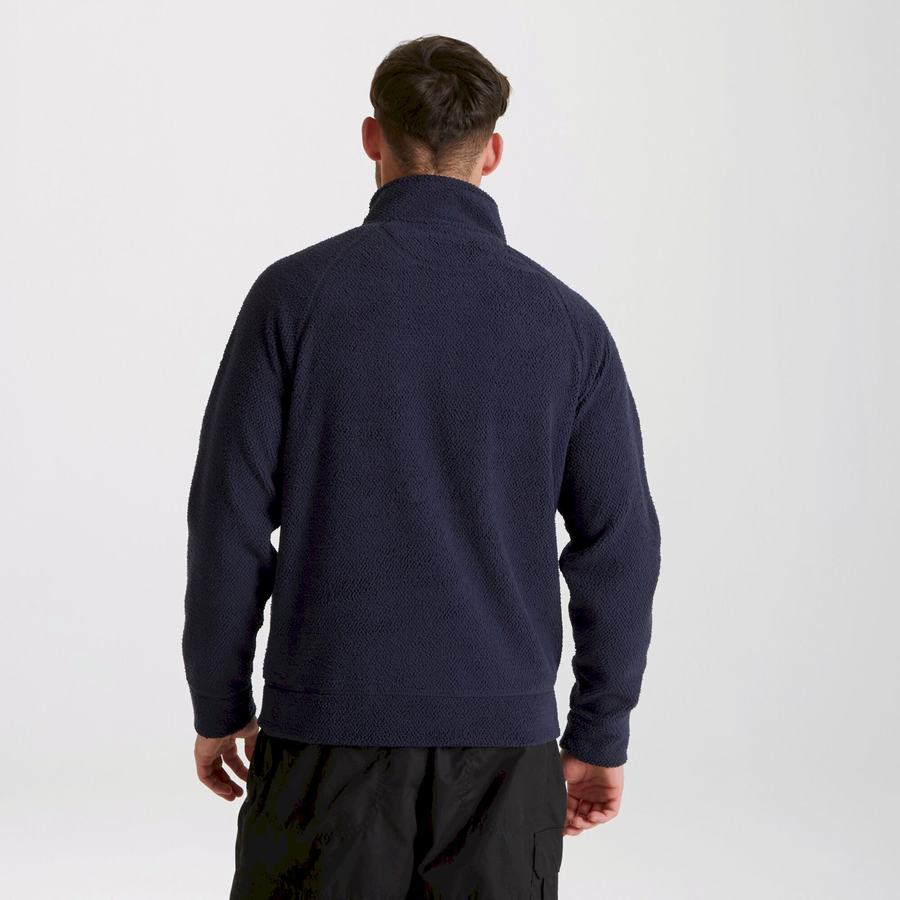 Chandails Craghoppers Cason Half-Zip Bleu Bleu Marine Homme | IQZ-3166675