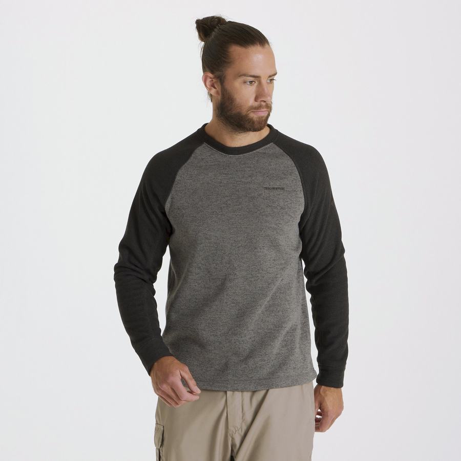 Sweats Craghoppers Barker Jumper Grise Homme | NVP-3910356