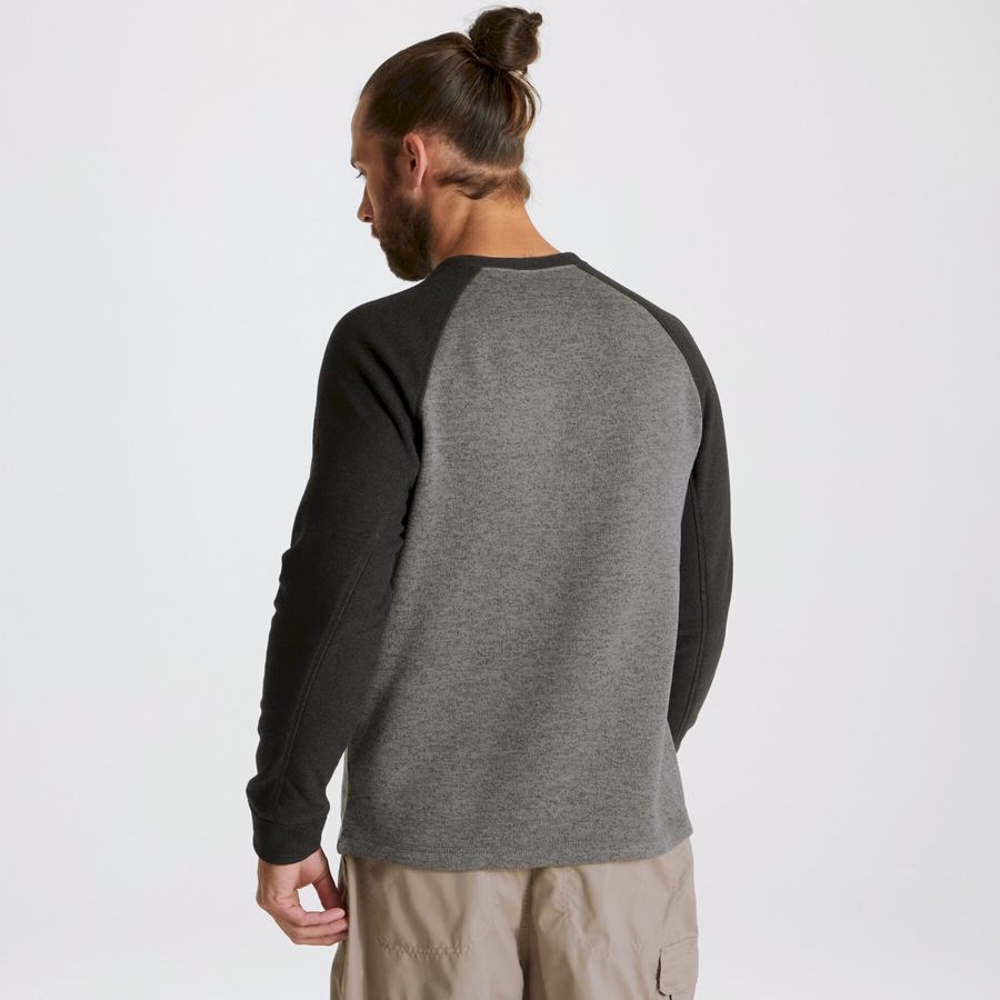 Sweats Craghoppers Barker Jumper Grise Homme | NVP-3910356