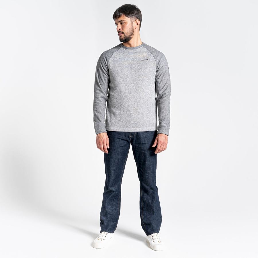 Sweats Craghoppers Barker Jumper Grise Homme | KRZ-2863389