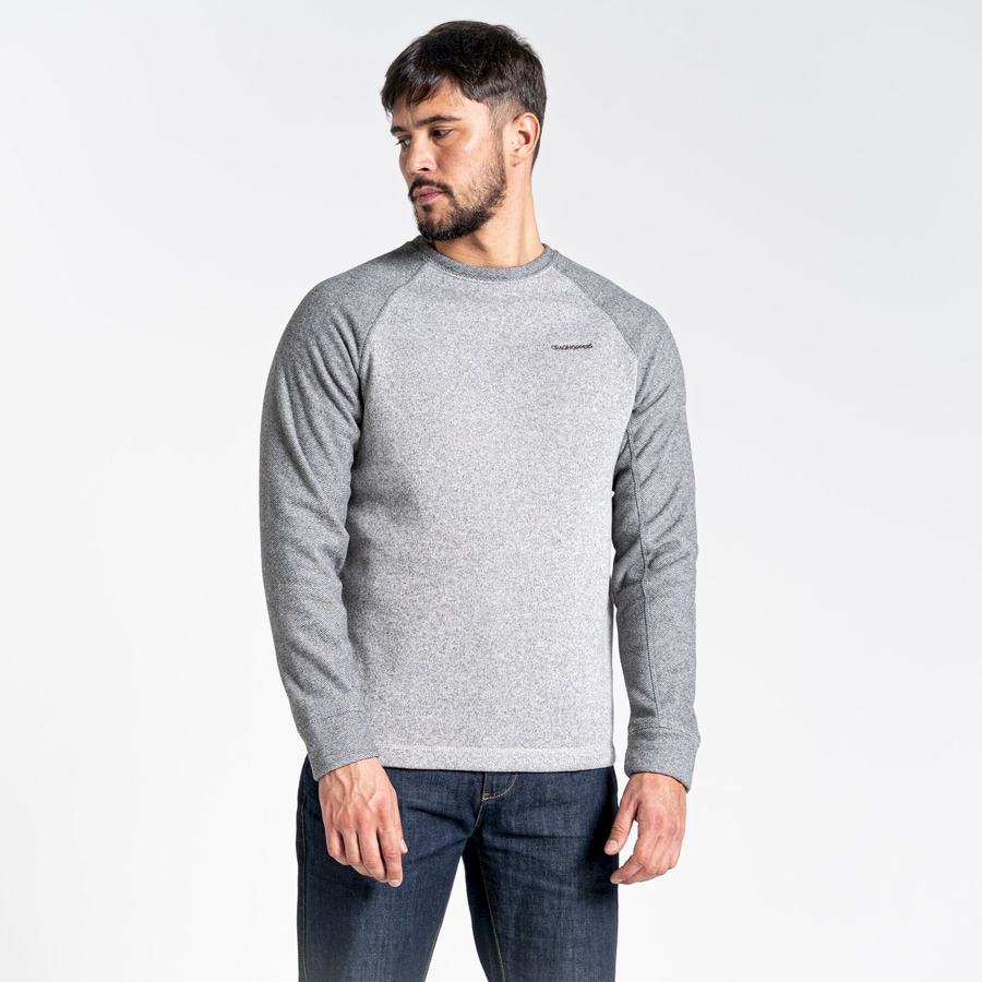 Sweats Craghoppers Barker Jumper Grise Homme | KRZ-2863389