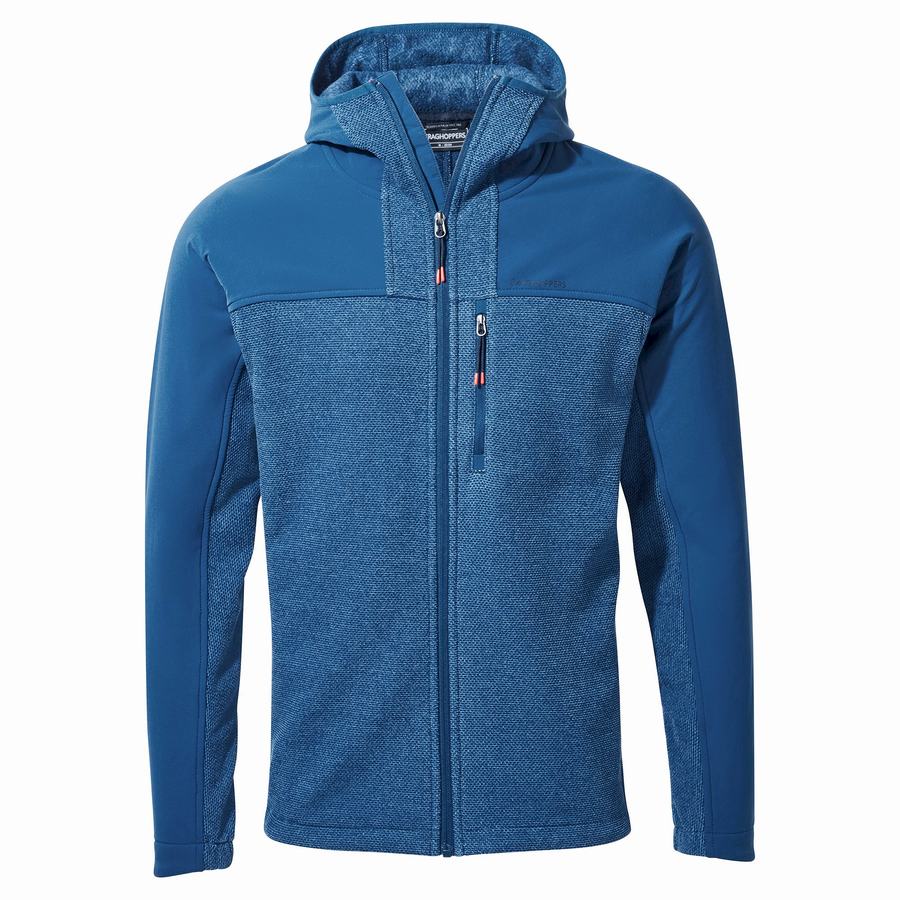 Chandails Craghoppers Abrigo Encapuchonné Bleu Marine Bleu Homme | PAX-1331506