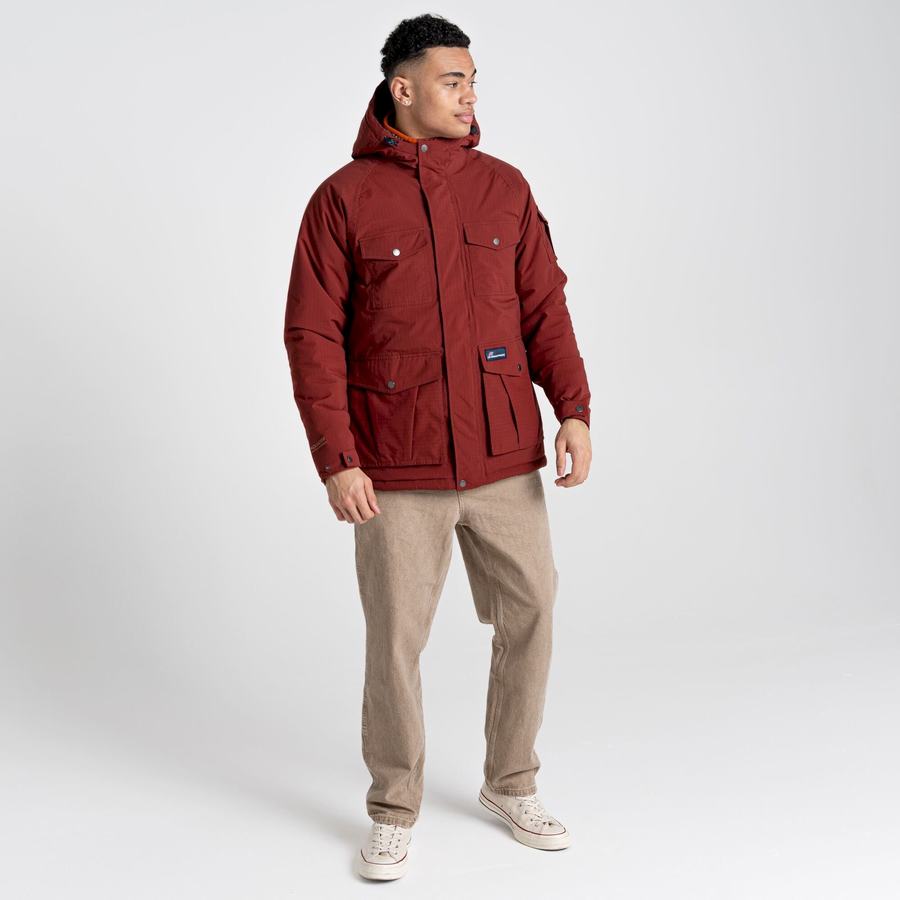 Vestes Craghoppers Waverley Thermic Rouge Homme | DIZ-3015566