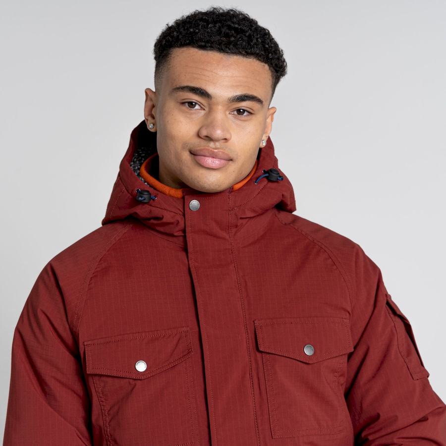 Vestes Craghoppers Waverley Thermic Rouge Homme | DIZ-3015566