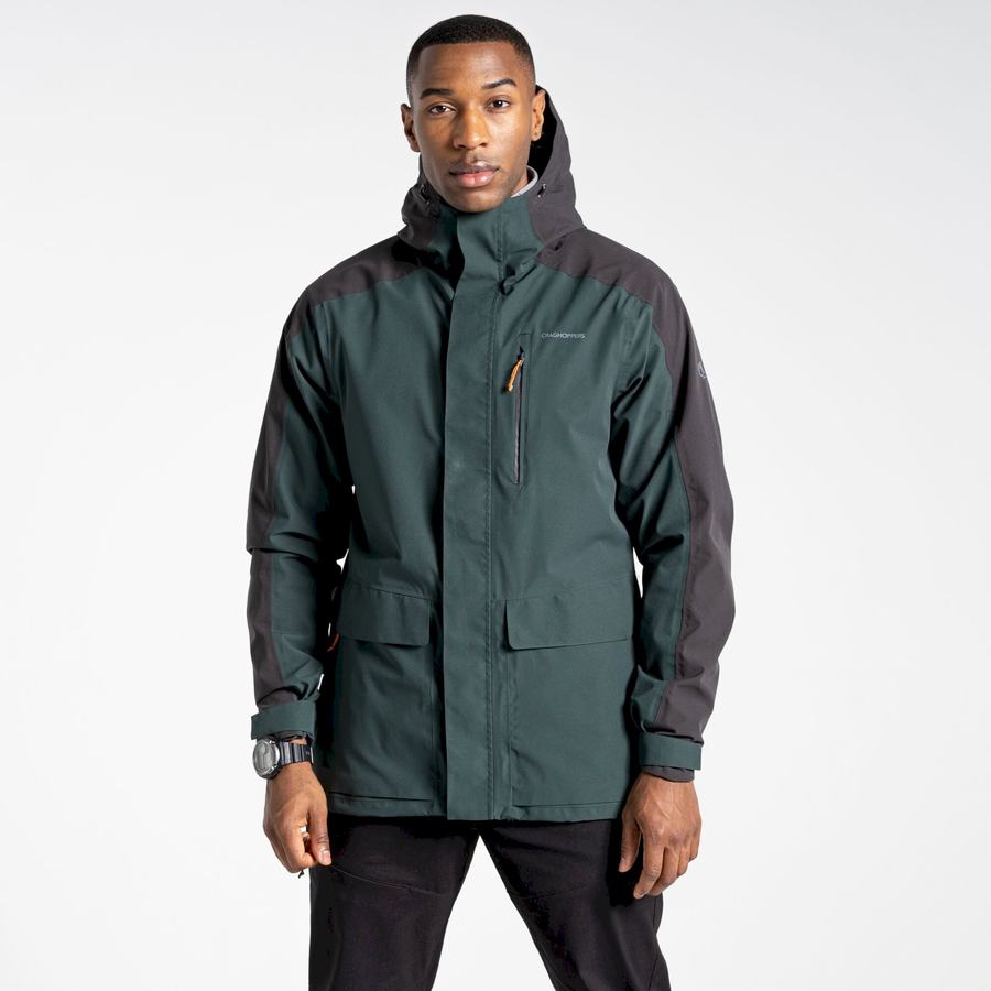 Vestes Craghoppers Imperméables Lorton Vert Homme | YNV-7321330