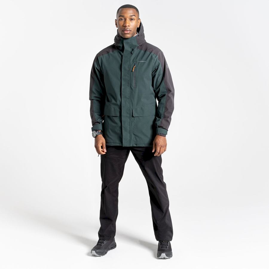 Vestes Craghoppers Imperméables Lorton Vert Homme | YNV-7321330