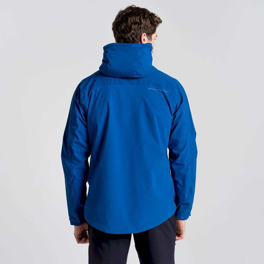 Vestes Craghoppers Imperméables Gryffin Bleu Bleu Foncé Homme | VCG-8312156