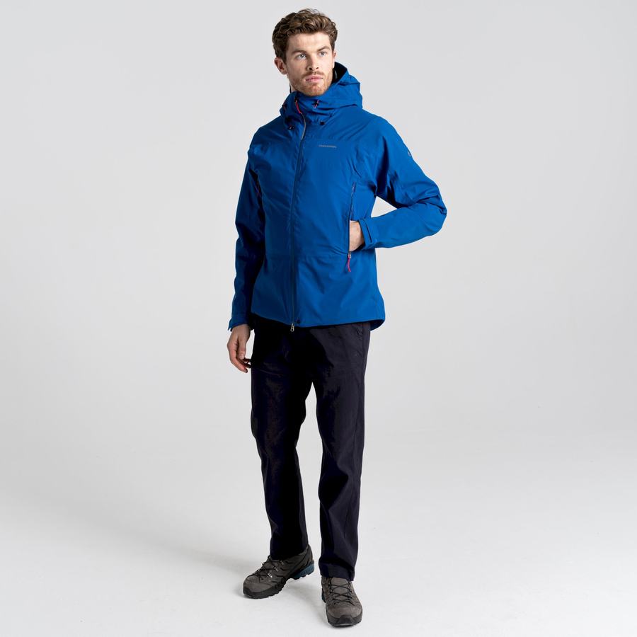 Vestes Craghoppers Imperméables Gryffin Bleu Bleu Foncé Homme | VCG-8312156