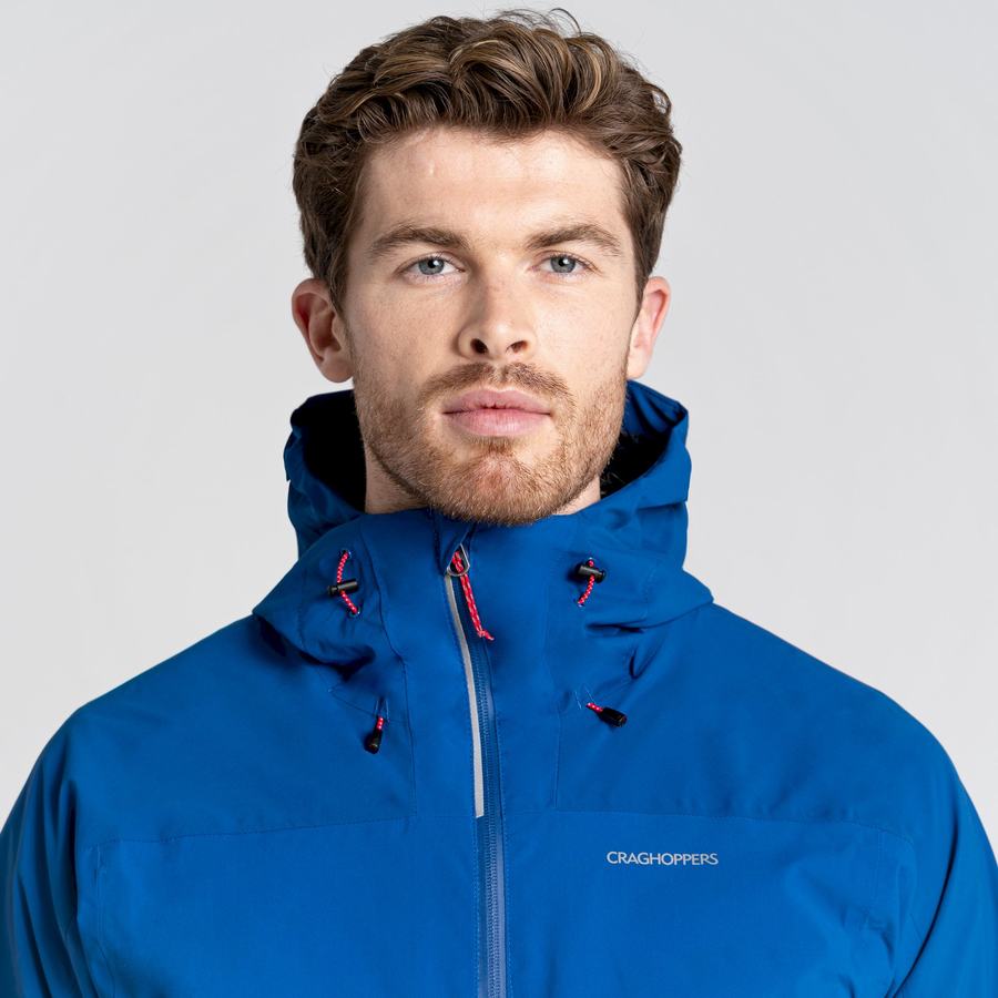 Vestes Craghoppers Imperméables Gryffin Bleu Bleu Foncé Homme | VCG-8312156