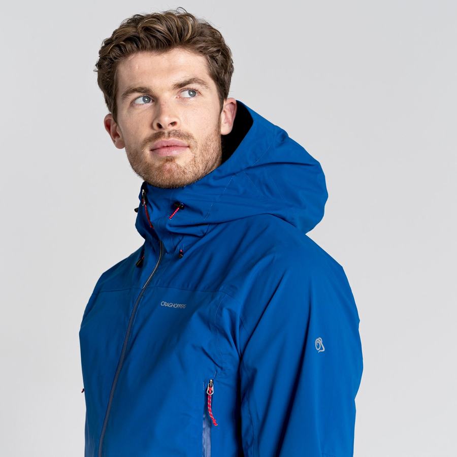 Vestes Craghoppers Imperméables Gryffin Bleu Bleu Foncé Homme | VCG-8312156