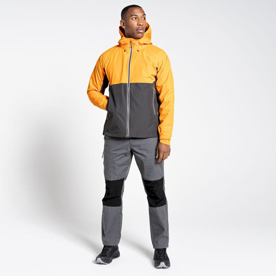 Vestes Craghoppers Imperméables Atlas Orange Noir Homme | OQT-3037992