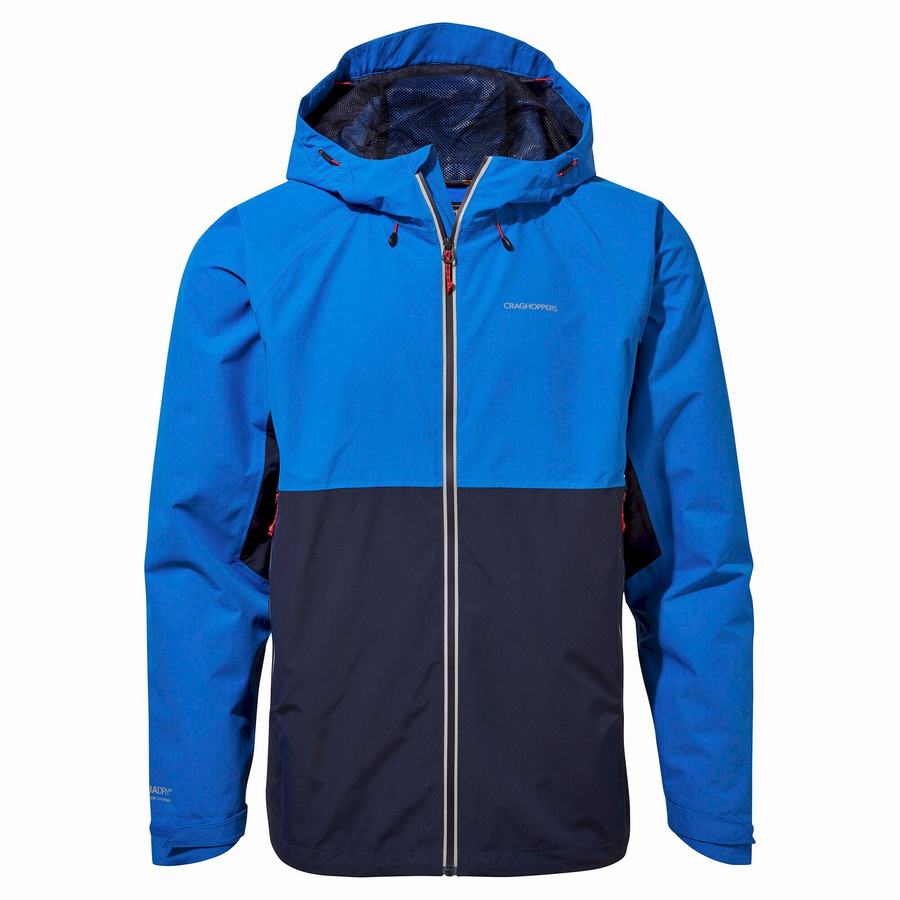 Vestes Craghoppers Imperméables Atlas Bleu Bleu Marine Homme | NAL-1177305