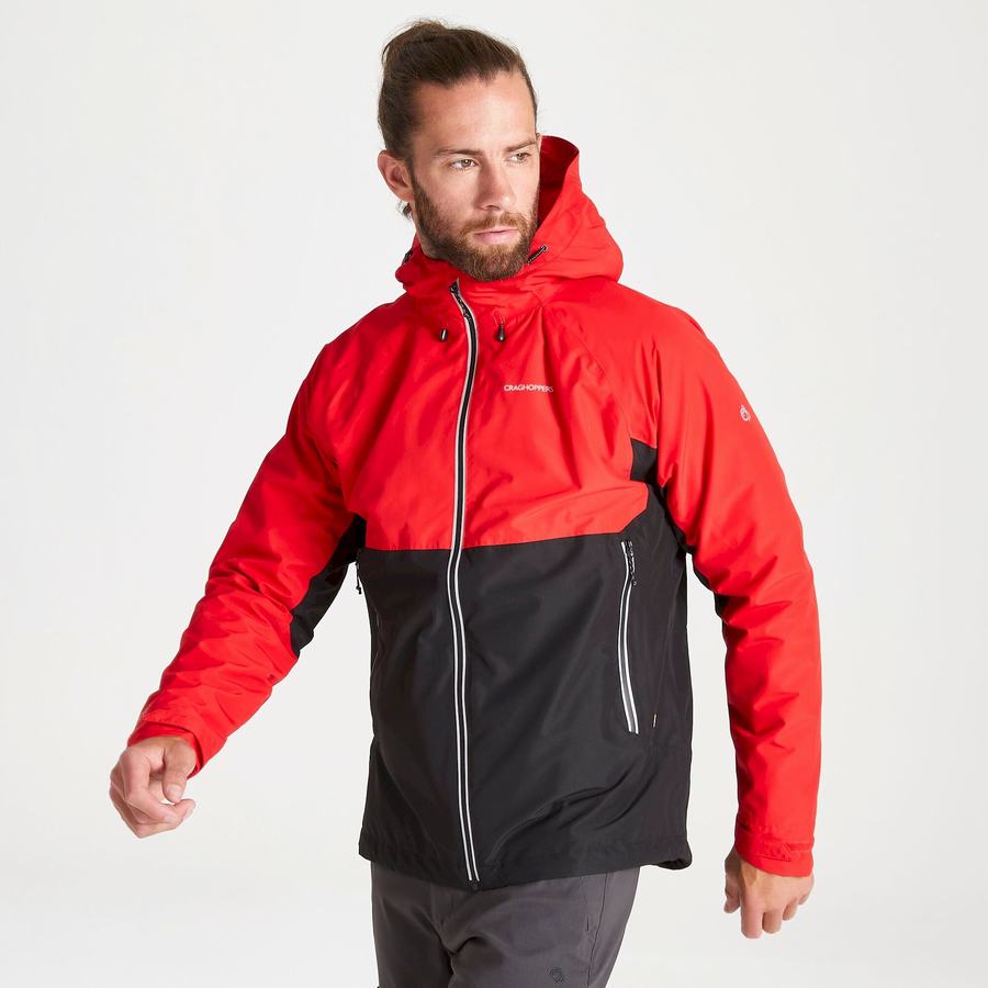 Vestes Craghoppers Imperméables Atlas Noir Homme | KUW-0301002