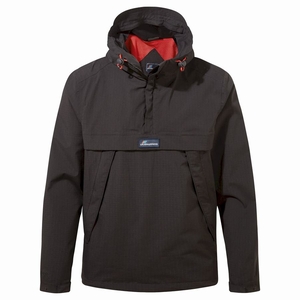 Vestes Craghoppers Imperméables Anderson Cagoule Noir Homme | ODW-3099372