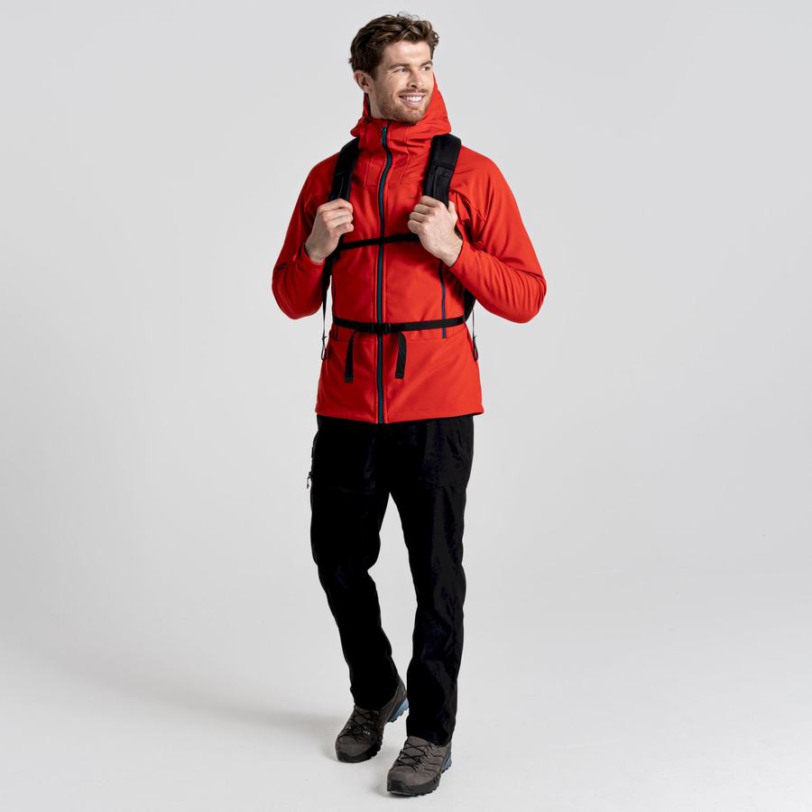 Vestes Craghoppers Tripp Encapuchonné Rouge Homme | WUY-6731176