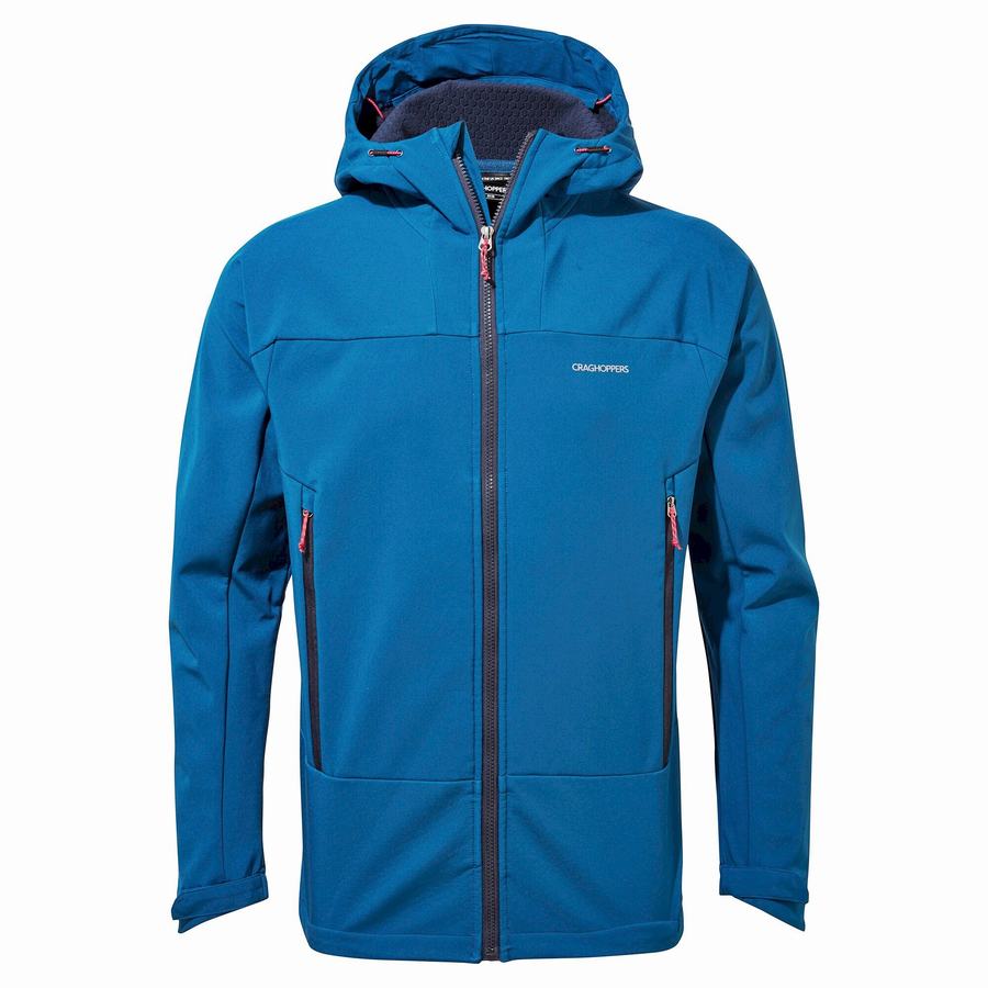 Vestes Craghoppers Tripp Encapuchonné Bleu Marine Bleu Homme | VSQ-3544717