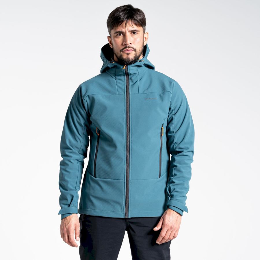 Vestes Craghoppers Tripp Encapuchonné Vert Homme | ZSM-5897511