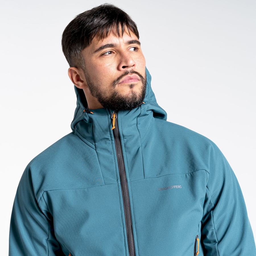 Vestes Craghoppers Tripp Encapuchonné Vert Homme | ZSM-5897511