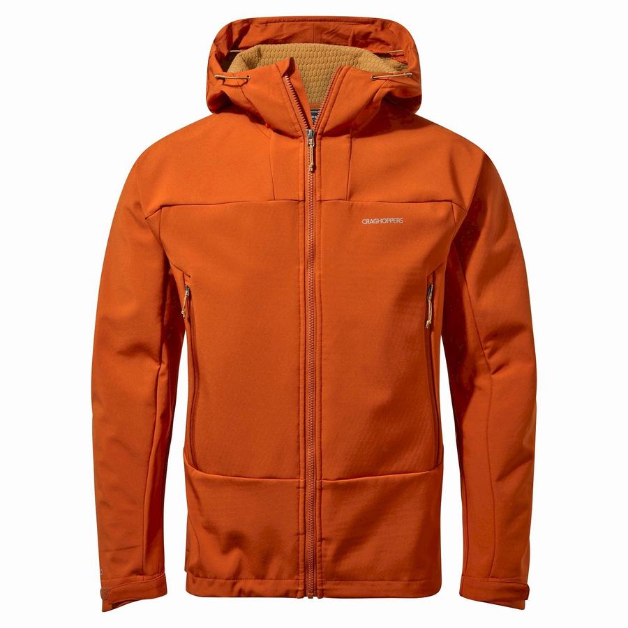 Vestes Craghoppers Tripp Encapuchonné Orange Homme | RRR-8370986