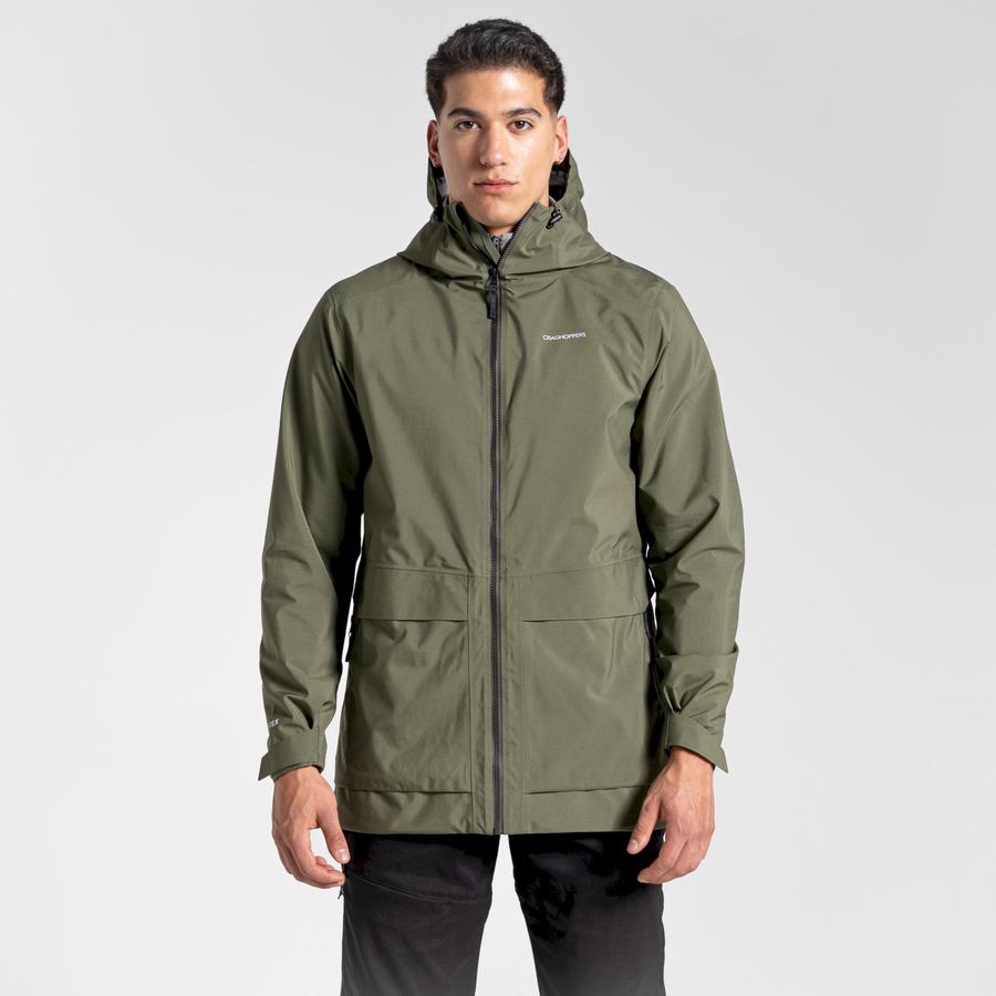 Vestes Craghoppers Toledo GORE-TEX Vert Homme | XTQ-0818525