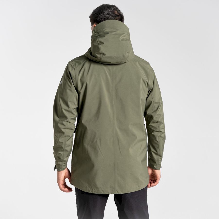 Vestes Craghoppers Toledo GORE-TEX Vert Homme | XTQ-0818525