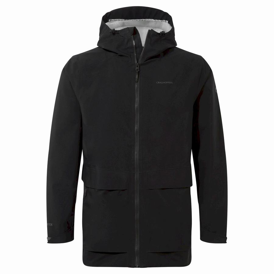 Vestes Craghoppers Toledo GORE-TEX Noir Homme | TCQ-0731497