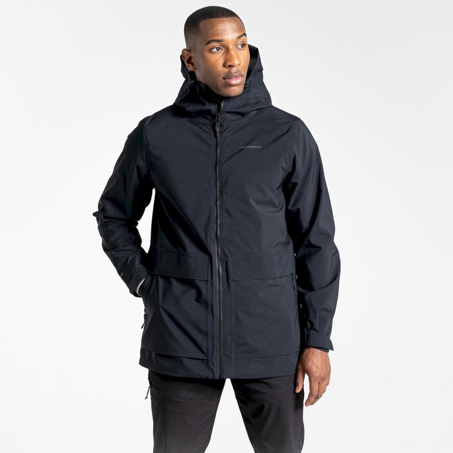 Vestes Craghoppers Toledo GORE-TEX Noir Homme | TCQ-0731497