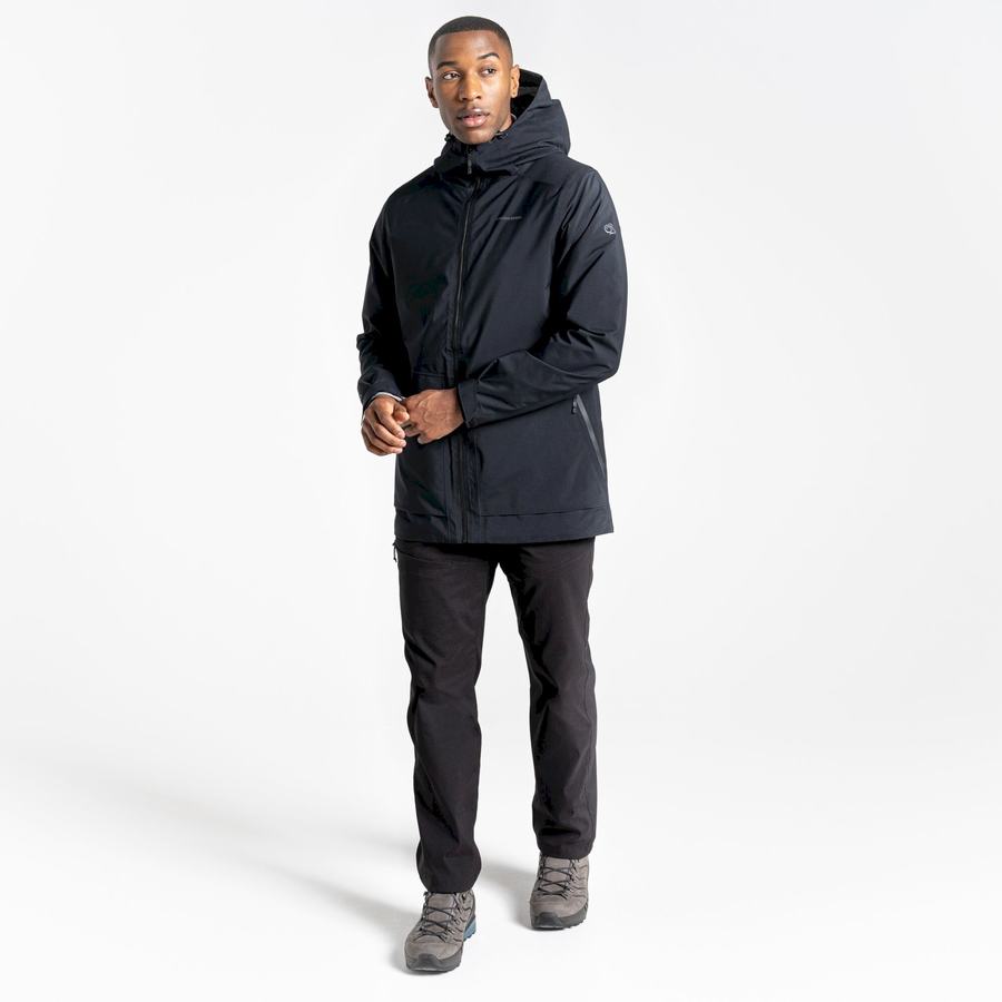 Vestes Craghoppers Toledo GORE-TEX Noir Homme | TCQ-0731497