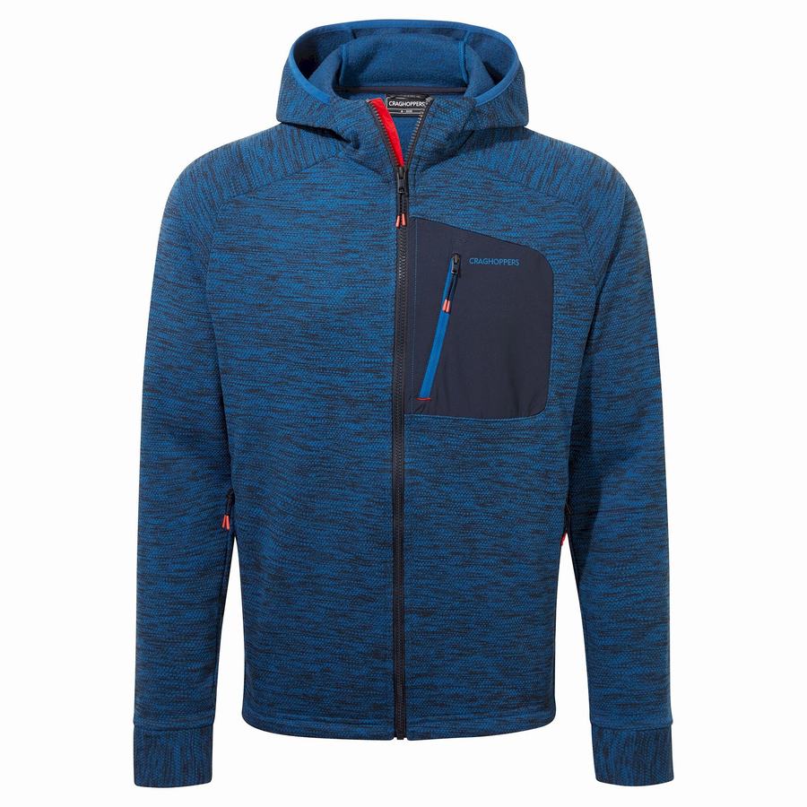 Vestes Craghoppers Tarbert Encapuchonné Bleu Homme | JLT-1227215