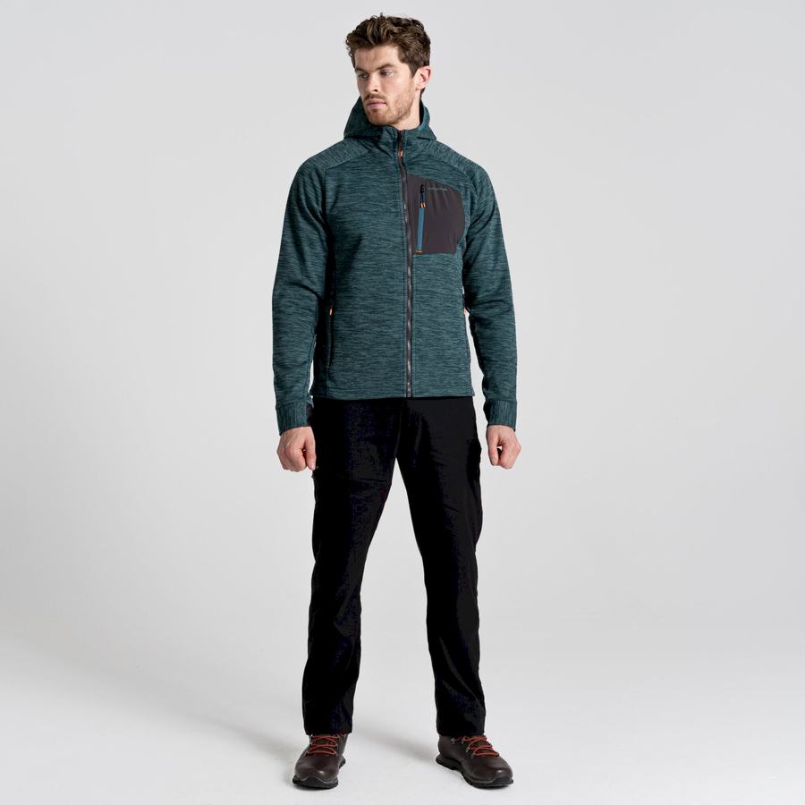 Vestes Craghoppers Tarbert Encapuchonné Vert Homme | LIN-8772521