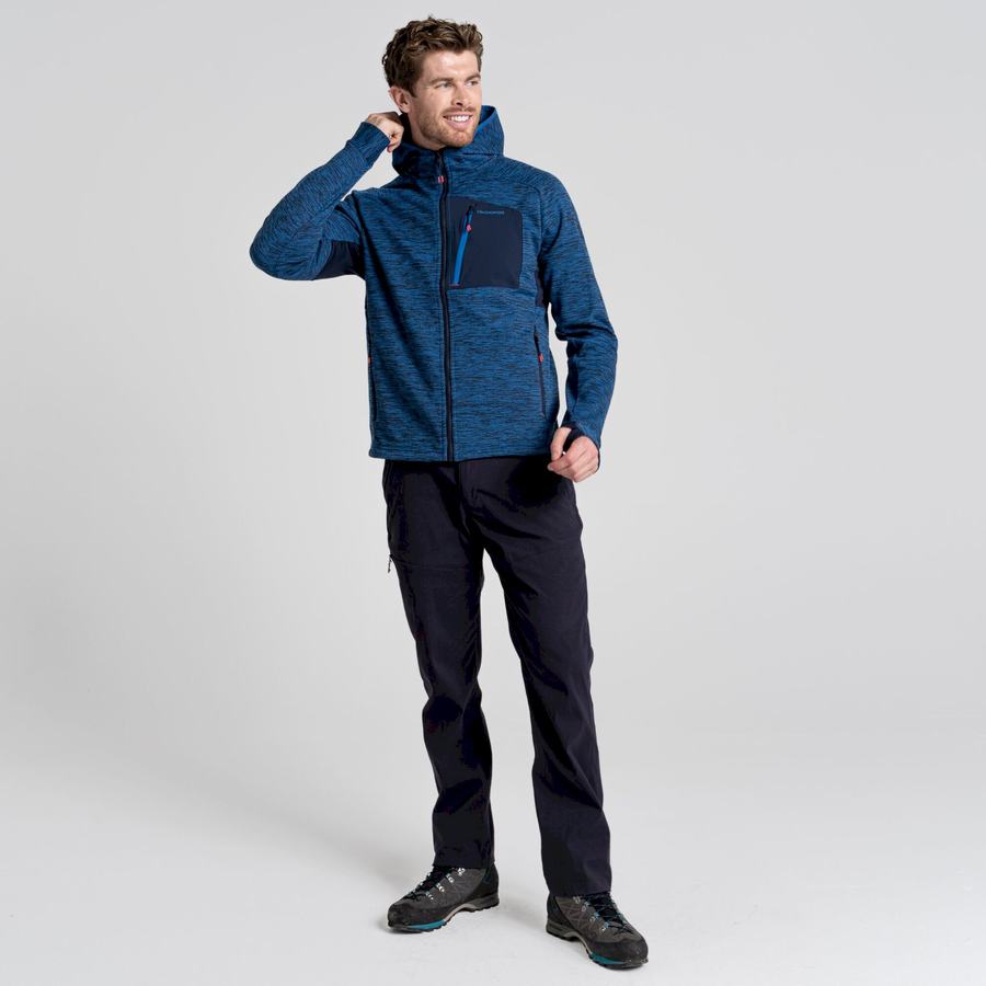 Vestes Craghoppers Tarbert Encapuchonné Bleu Homme | JLT-1227215