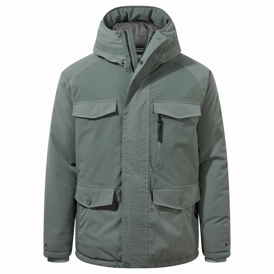 Vestes Craghoppers Sinclair Insulated Vert Homme | KZO-6811996