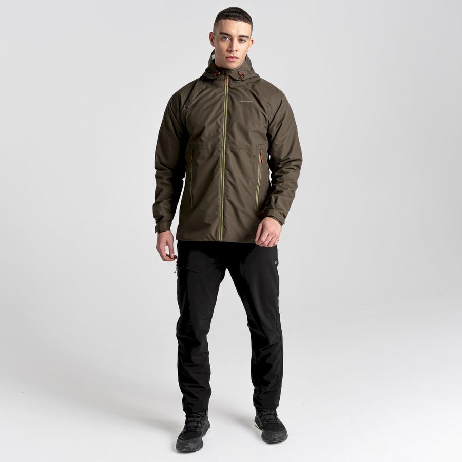 Vestes Craghoppers Sebastian Vert Homme | PRV-2285548