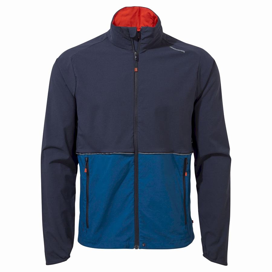 Vestes Craghoppers NosiLife Active Bleu Bleu Marine Bleu Homme | JFW-7034695