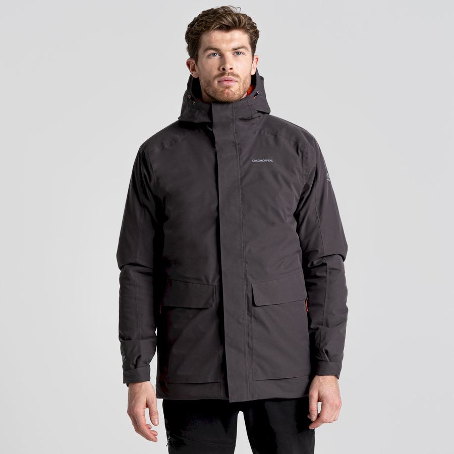 Vestes Craghoppers Lorton Thermic Grise Homme | ENI-8520289