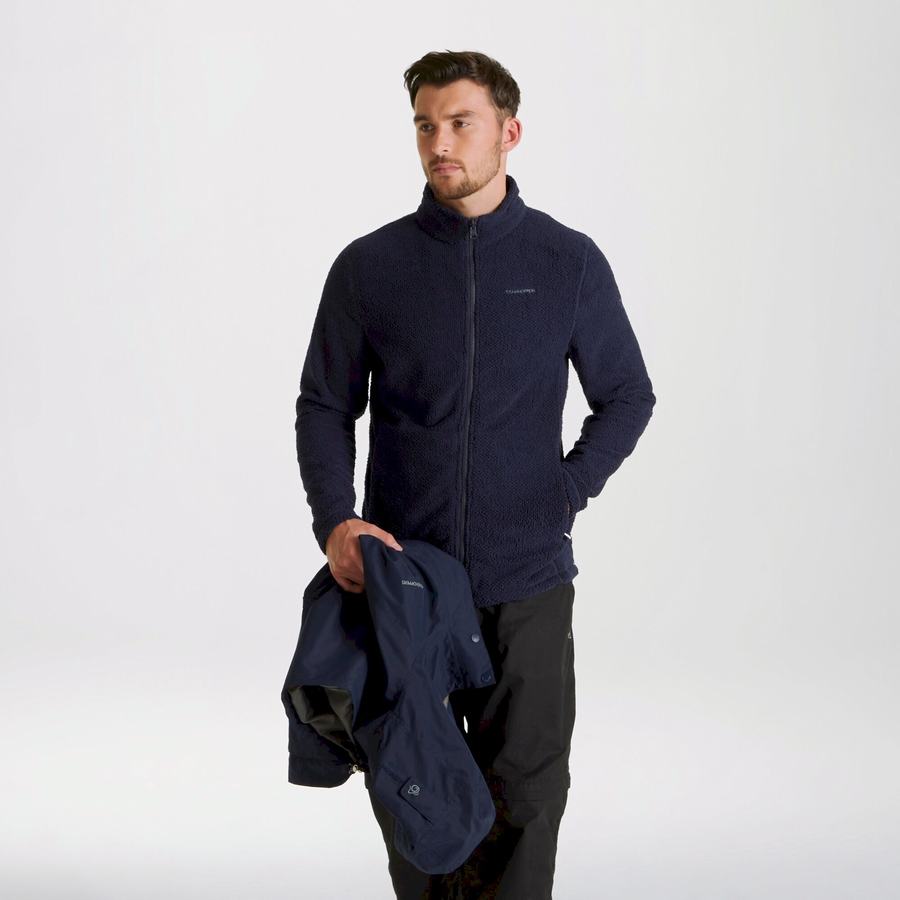 Vestes Craghoppers Milford 3 In 1 Bleu Bleu Marine Homme | GVF-1235858