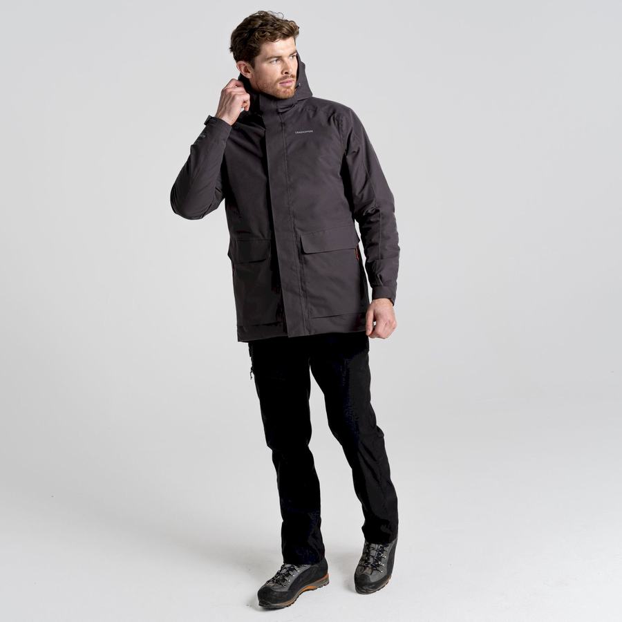 Vestes Craghoppers Lorton Thermic Grise Homme | ENI-8520289