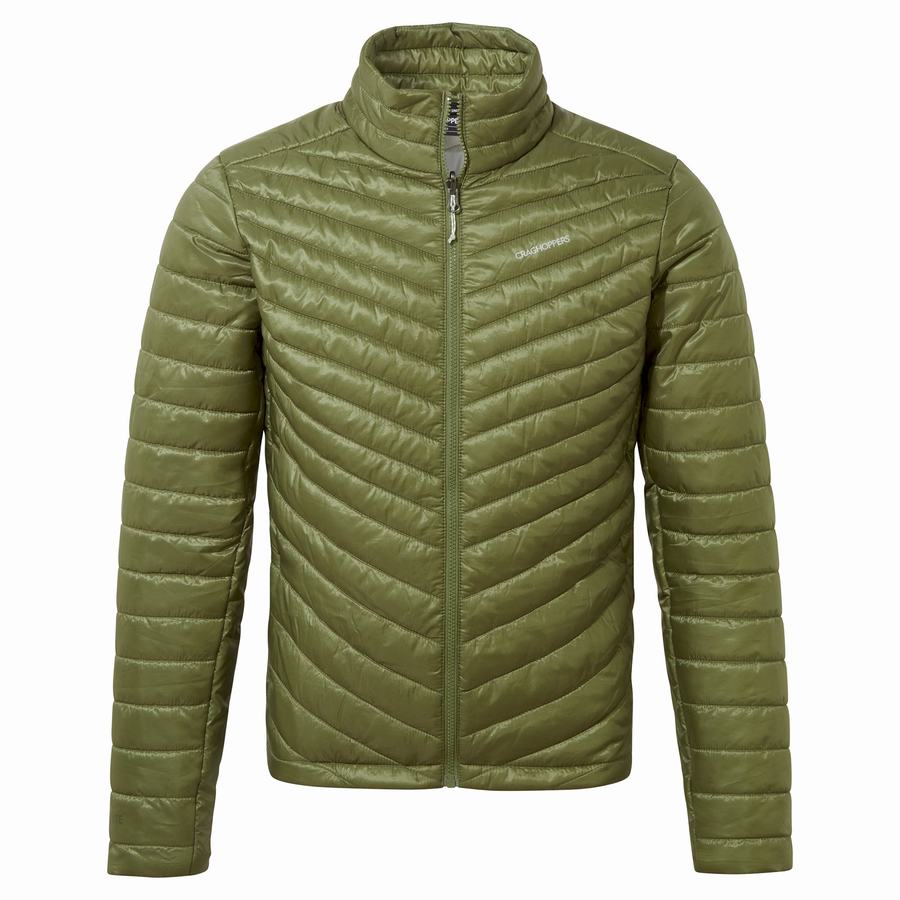 Vestes Craghoppers Lorton Pro 3 in 1 Vert Olive Vert Homme | BVW-2313976