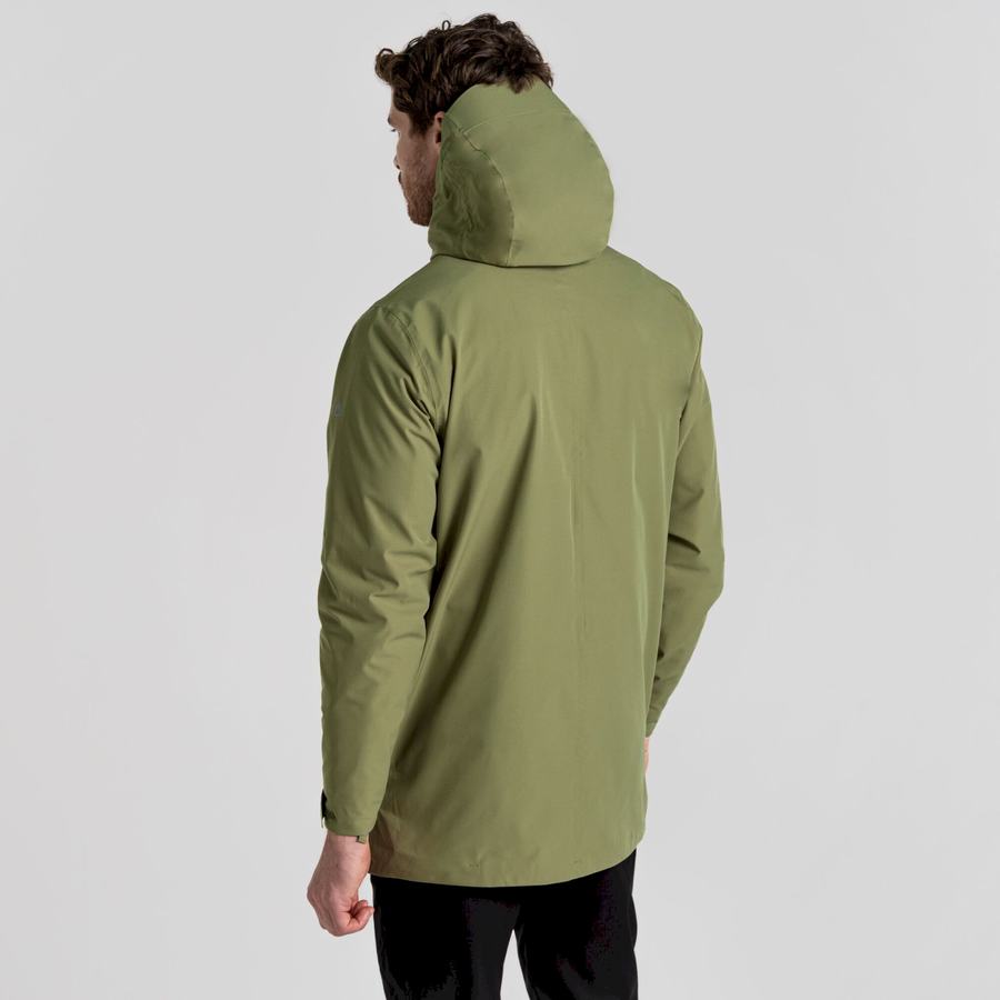 Vestes Craghoppers Lorton Pro 3 in 1 Vert Olive Vert Homme | BVW-2313976