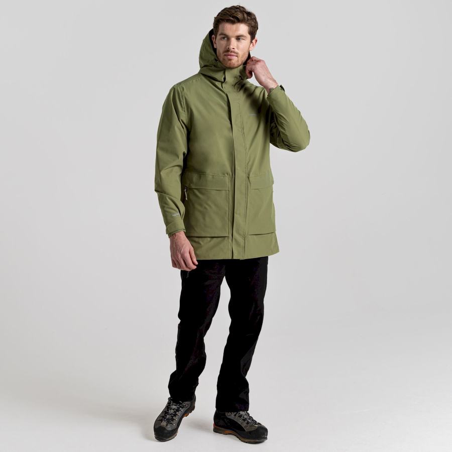 Vestes Craghoppers Lorton Pro 3 in 1 Vert Olive Vert Homme | BVW-2313976