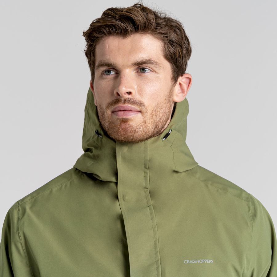 Vestes Craghoppers Lorton Pro 3 in 1 Vert Olive Vert Homme | BVW-2313976