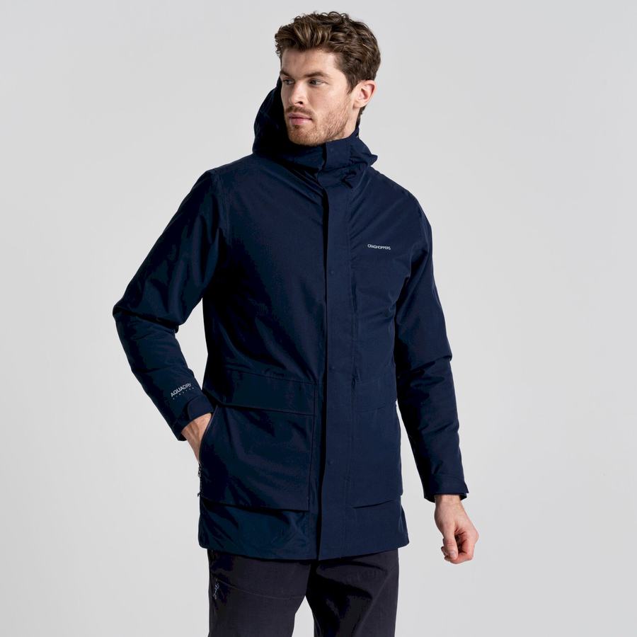 Vestes Craghoppers Lorton Pro 3 in 1 Bleu Bleu Marine Homme | ABA-8574462