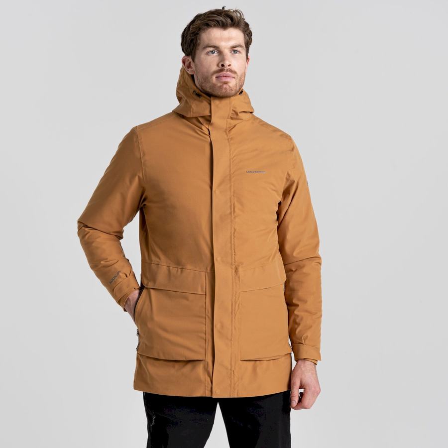 Vestes Craghoppers Lorton Pro 3 in 1 Grise Marron Homme | YLX-4165895